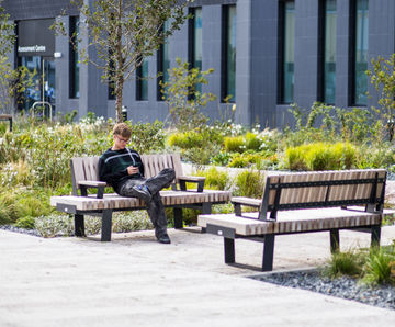 King Street, Blackpool - Modular seating for town centre regeneration