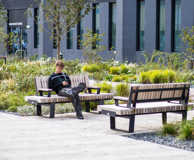 King Street, Blackpool - Modular seating for town centre regeneration