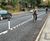 Orca Cycle Lane Separator - recycled rubber bolt-down cycle lane divider 0