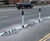 Orca MKII Cycle Lane Separator - recycled rubber road safety divider 0