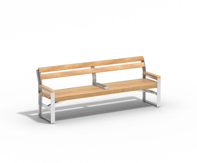 Tee - contemporary modular street furniture range