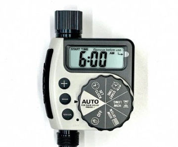 Orbit single tap timer for automatic garden irrigation