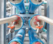 Reverse Osmosis - water purification system for industrial water reuse
