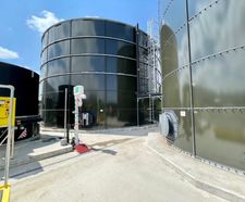 Effluent balancing & storage tanks for industrial wastewater flow control