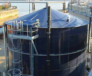 Glass Fused to Steel Tanks - vitreous enamel water storage tanks