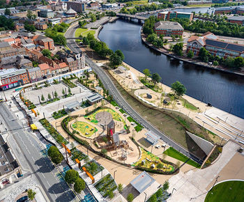 A Landmark Playground Opens at Stockton Waterfront Urban Park