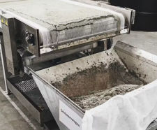 Bandfilter Dewatering Systems - stainless steel liquid filtration unit