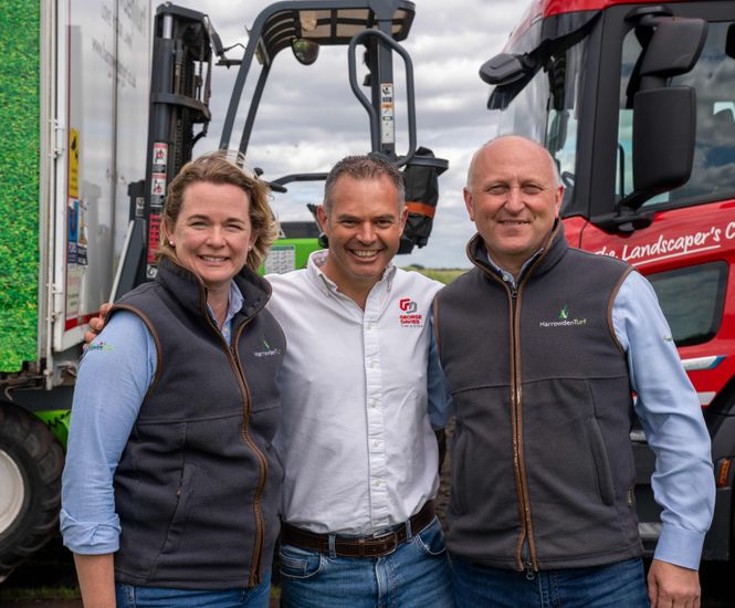 George Davies Turf & Stone joins Harrowden in exciting new chapter.