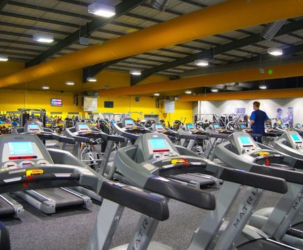 Textile diffusers for fitness centres and gyms