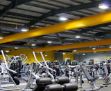 Custom fabric ducting for Xercise4Less gyms - on this page