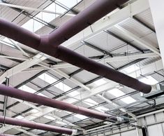 Fabric ducting ventilation system for Clarity Pharma