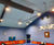 Overhead fabric ducting for table tennis club hall 1