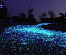 CORE GLOW - eco-friendly glow-in-the-dark aggregates