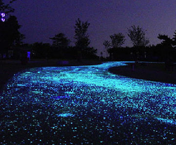 CORE GLOW - eco-friendly glow-in-the-dark aggregates