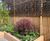 Decorative laser-cut corten screens for private garden 1
