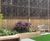 Decorative laser-cut corten screens for private garden 2