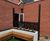 Geometric laser-cut garden screens for modern garden 2