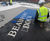 Resin bound wayfinding graphic with historical message 4