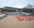 Resin bound wayfinding graphic with historical message 7