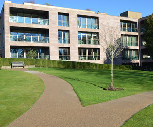 Resin bound permeable pathways for London development