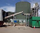 EK600 conveyor for sludge removal at WTW