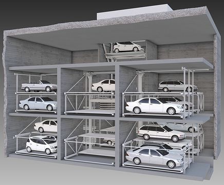 MasterVario R3 fully automatic parking systems