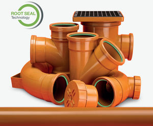 Wavin OsmaDrain - plastic underground drainage pipes and fittings system
