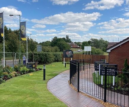 High-specification landscaping scheme - Owl Homes