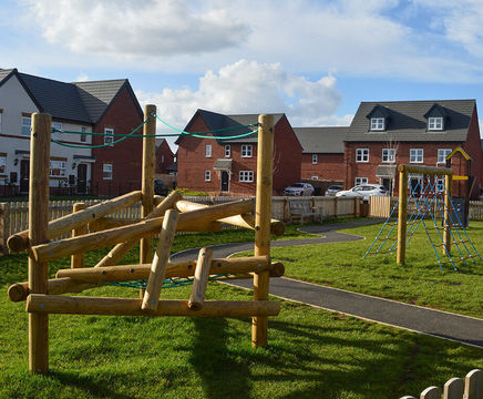 Play area created for new Bloor Homes development