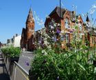 Commercial exterior planting services