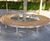 TREE hardwood seat with stainless steel base 7