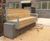 UTIL FSC hardwood seat with stainless steel  frame 9