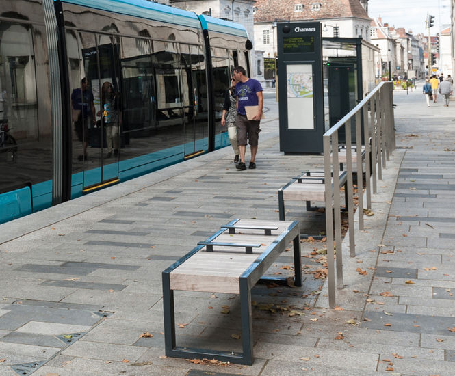 Tramway seating for Besancon in France