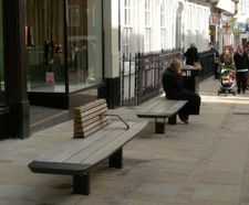 Winchester High Street seating