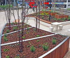 Bespoke furniture for Colmore Square, Birmingham