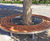 TREE hardwood seat with stainless steel base 9