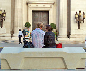 Public realm seating in Camden resolves urban challenges