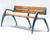 MANTIS contemporary hardwood seat 6