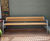 MANTIS contemporary hardwood seat 8