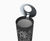 OSSO large contemporary mild steel litter bin 2