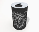 OSSO small contemporary mild steel litter bin - on this page