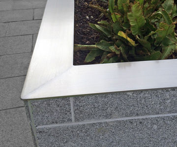 Granite Clad Tree Planters