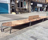 Contemporary outdoor seating for high street - Stockton - on this page