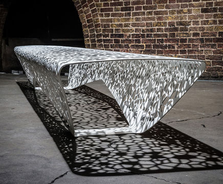 OSSO mild steel concourse seating