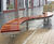CHRONOS hardwood seat with stainless steel base 0