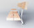 PIK contemporary FSC timber and steel seat 2