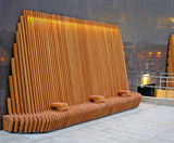 Dramatic feature seating for iconic London tower - on this page