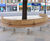 Bespoke curved TREE seats for busy town centre 4