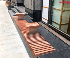 Stylish and functional seating for redevelopment site