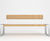MURTON - contemporary timber and steel outdoor seat for public spaces 2